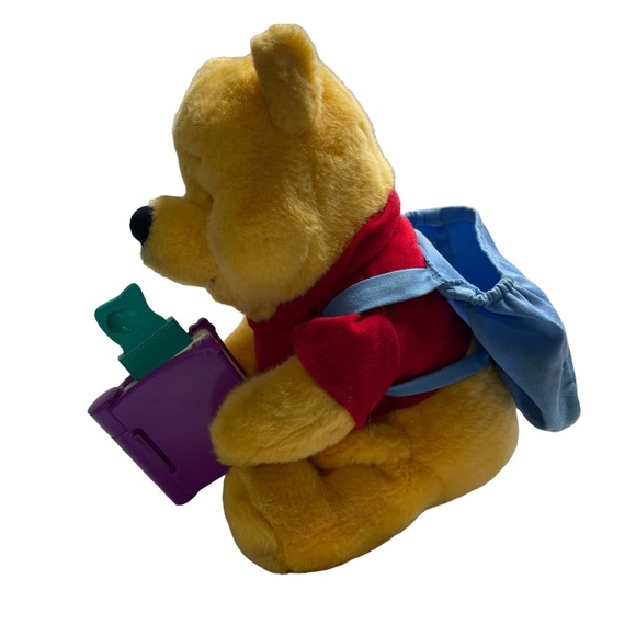 Pooh Story Reader Toy Talking 12” Plush Winnie the Pooh Bear - Picture 9 of 13